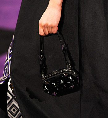 Prada Fall 2012 minaudiere with chain