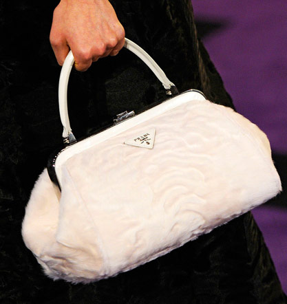 Prada Fall 2012 handbag with top handle