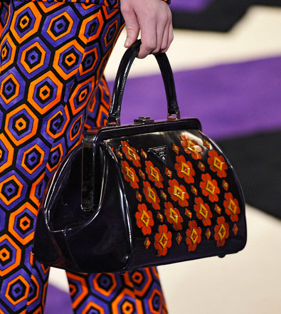 Prada Fall 2012 handbag with shoulder strap