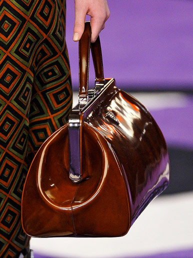 Prada Fall 2012 handbag with print