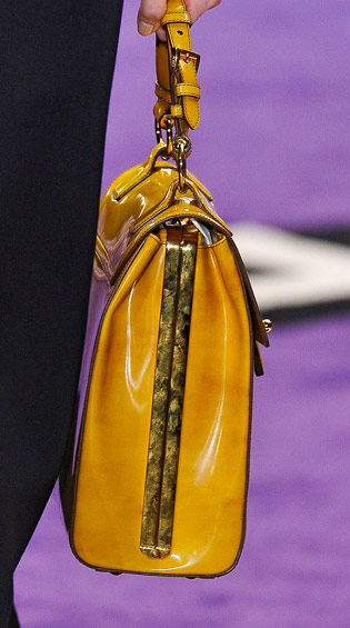Prada Fall 2012 handbag with embroidery