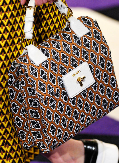 Prada Fall 2012 handbag with top handle