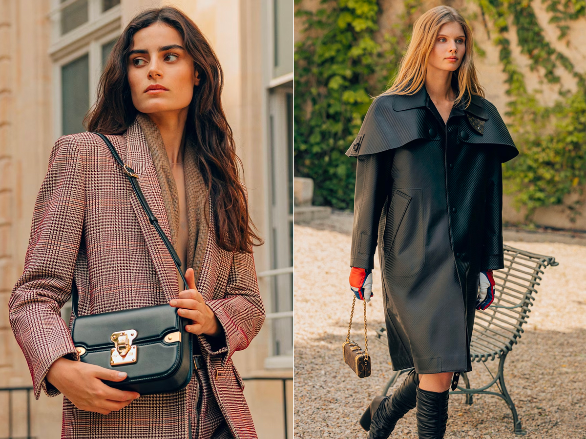 Pour l'automne 2023, Louis Vuitton revitalise son histoire de mallerie