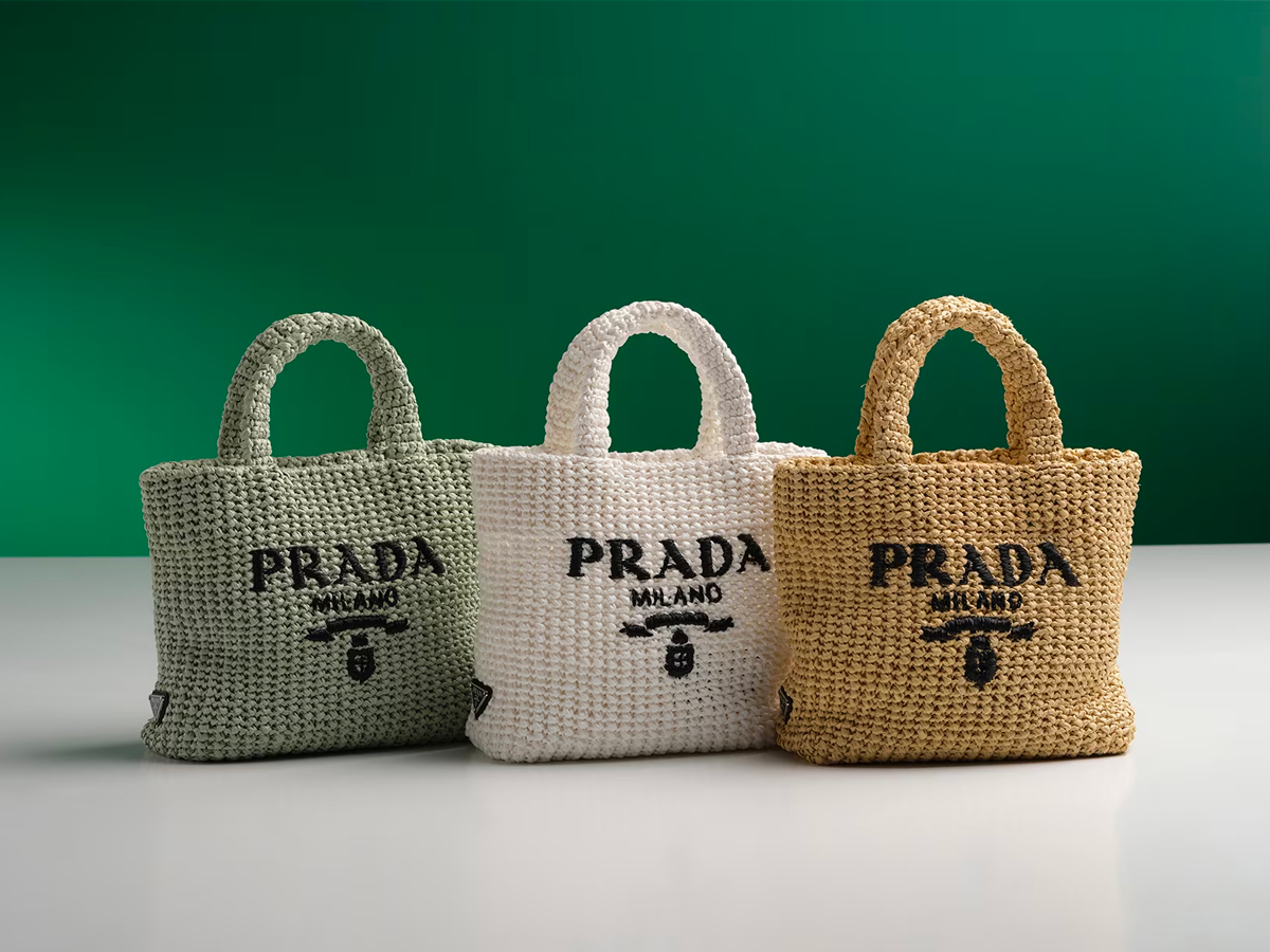 Get Summer Ready With Prada’s Latest Raffia Bags