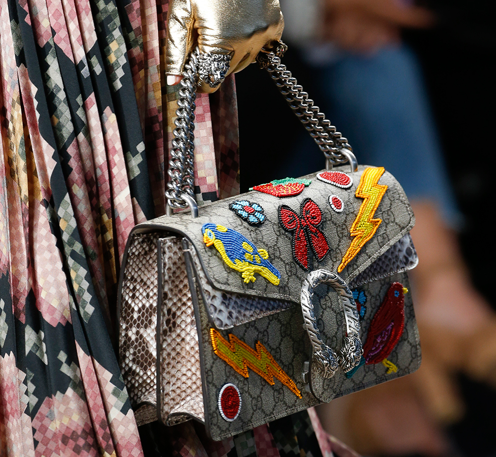 Gucci Gets Detailed For Its Spring 2016 Runway Bags