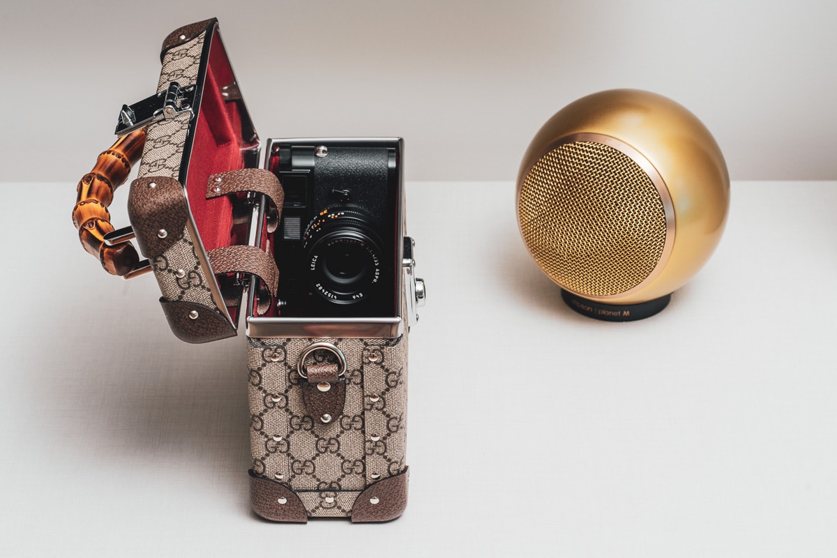 Gucci Globe Trotter Beauty Case Open
