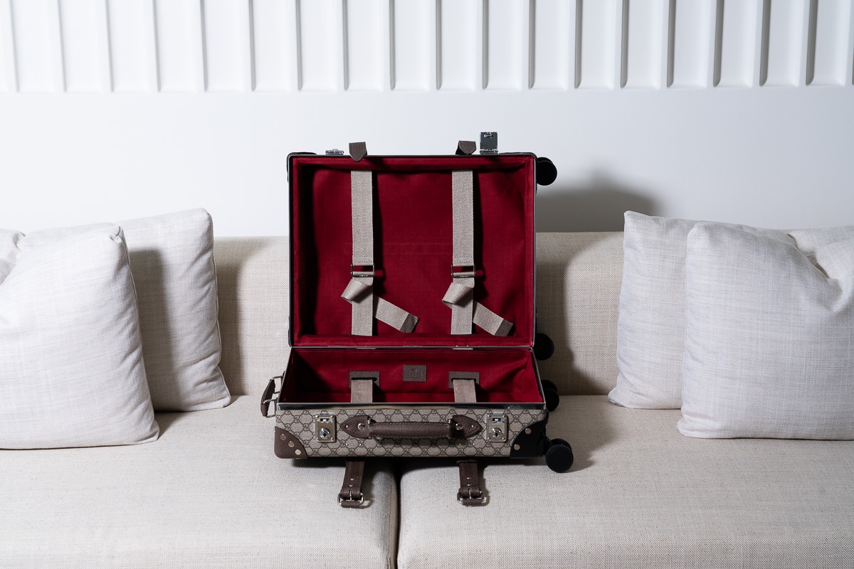 Gucci Globe Trotter Suitcase Interior 1 1