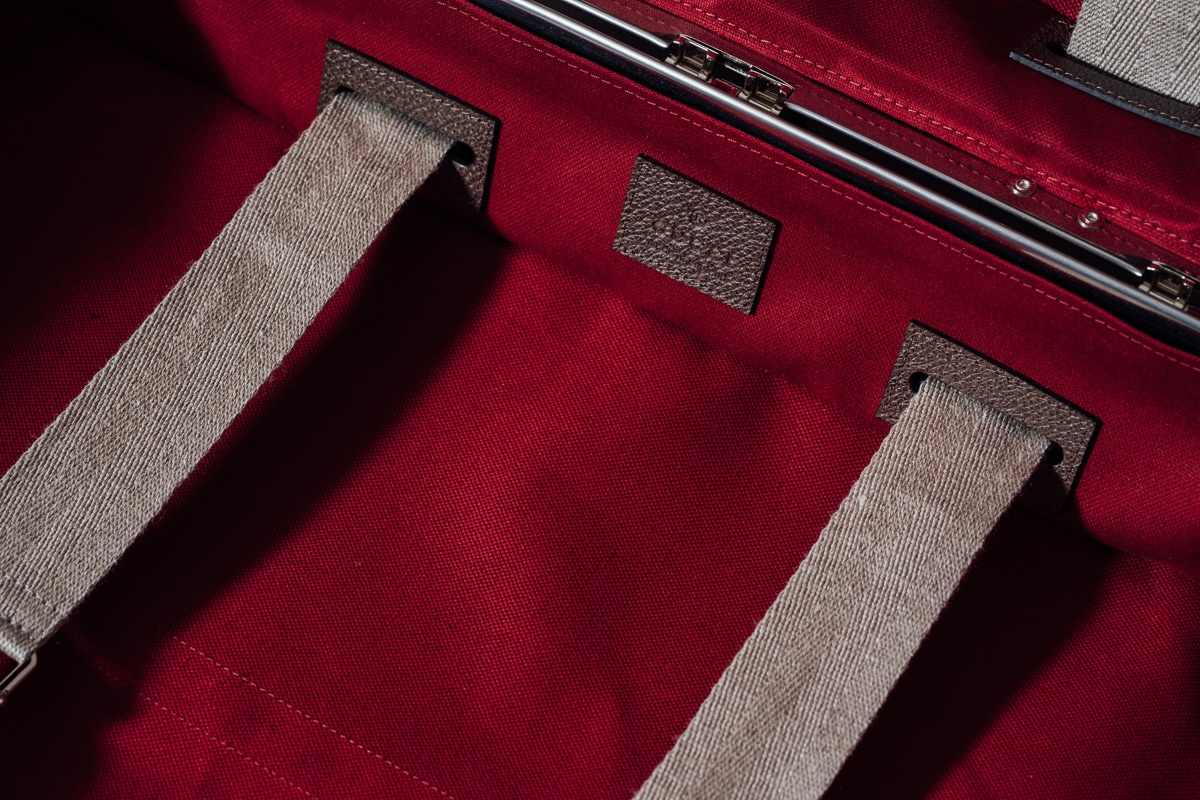 Gucci Globe Trotter Suitcase Interior 3