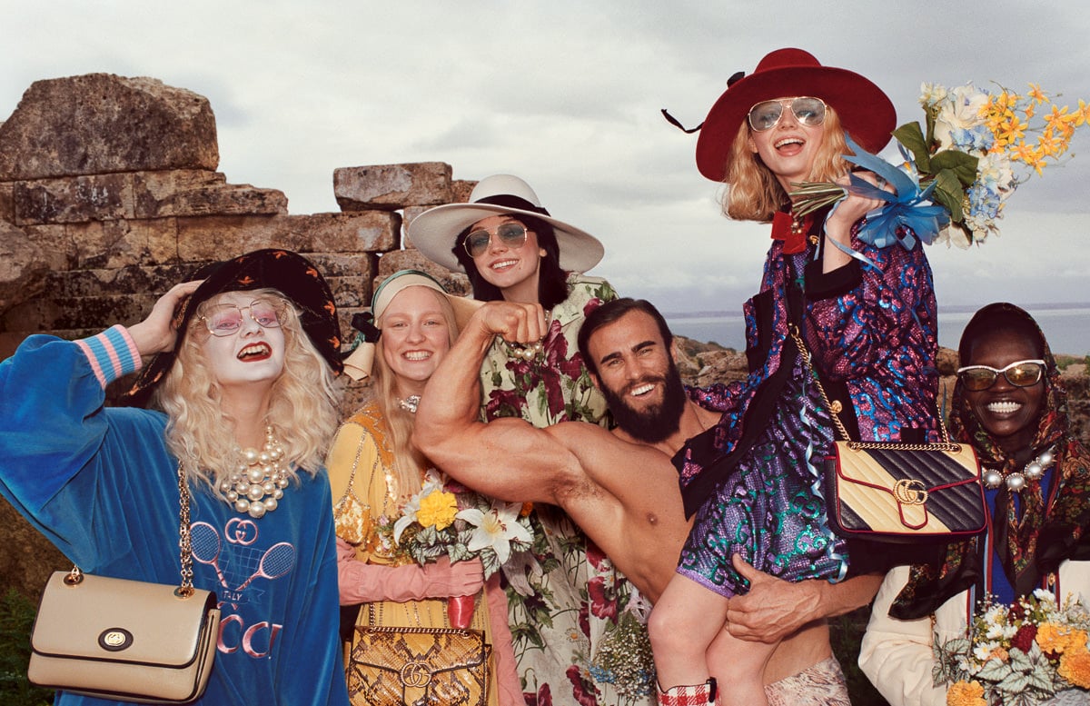 Gucci Goes Back In Time With Its Pre-Fall 2019 Campaign