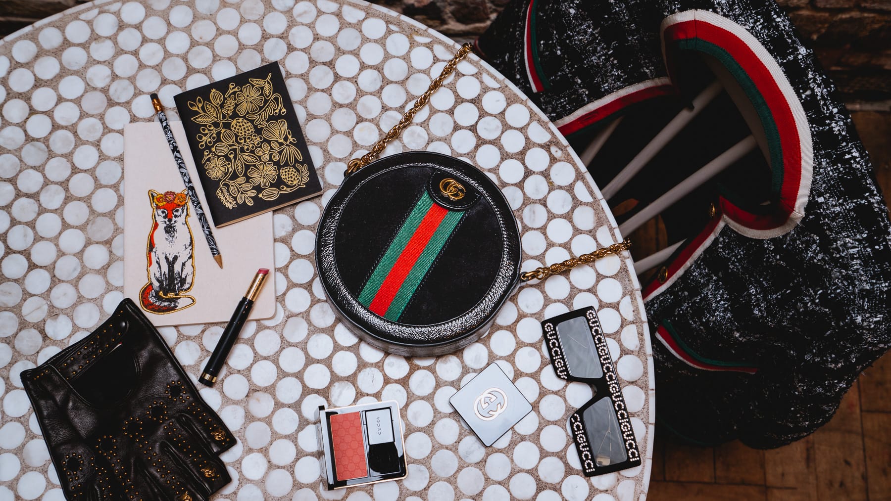 The Newest Must-Have Is The Gucci Ophidia Mini Round GG Shoulder Bag