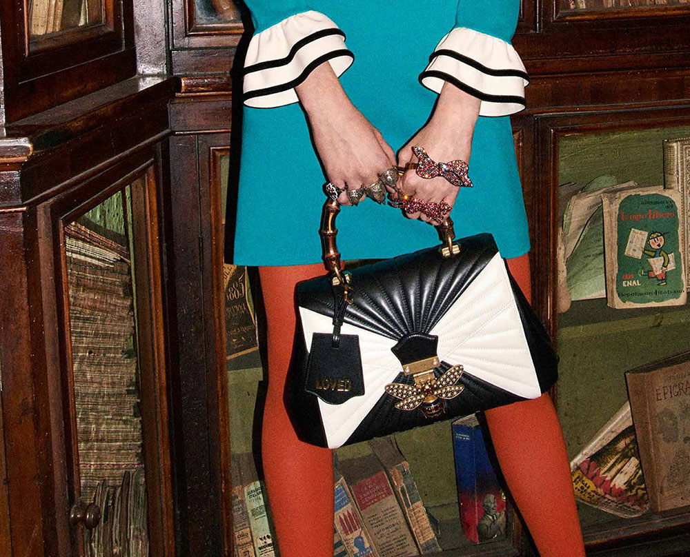 Gucci Is Back With Another Big, Embellishment-Heavy Bag Collection For Pre-Fall 2017
