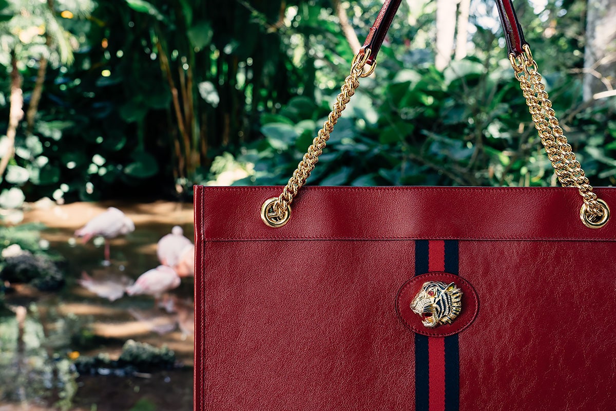 Gucci Rajah Tote Large Red 2