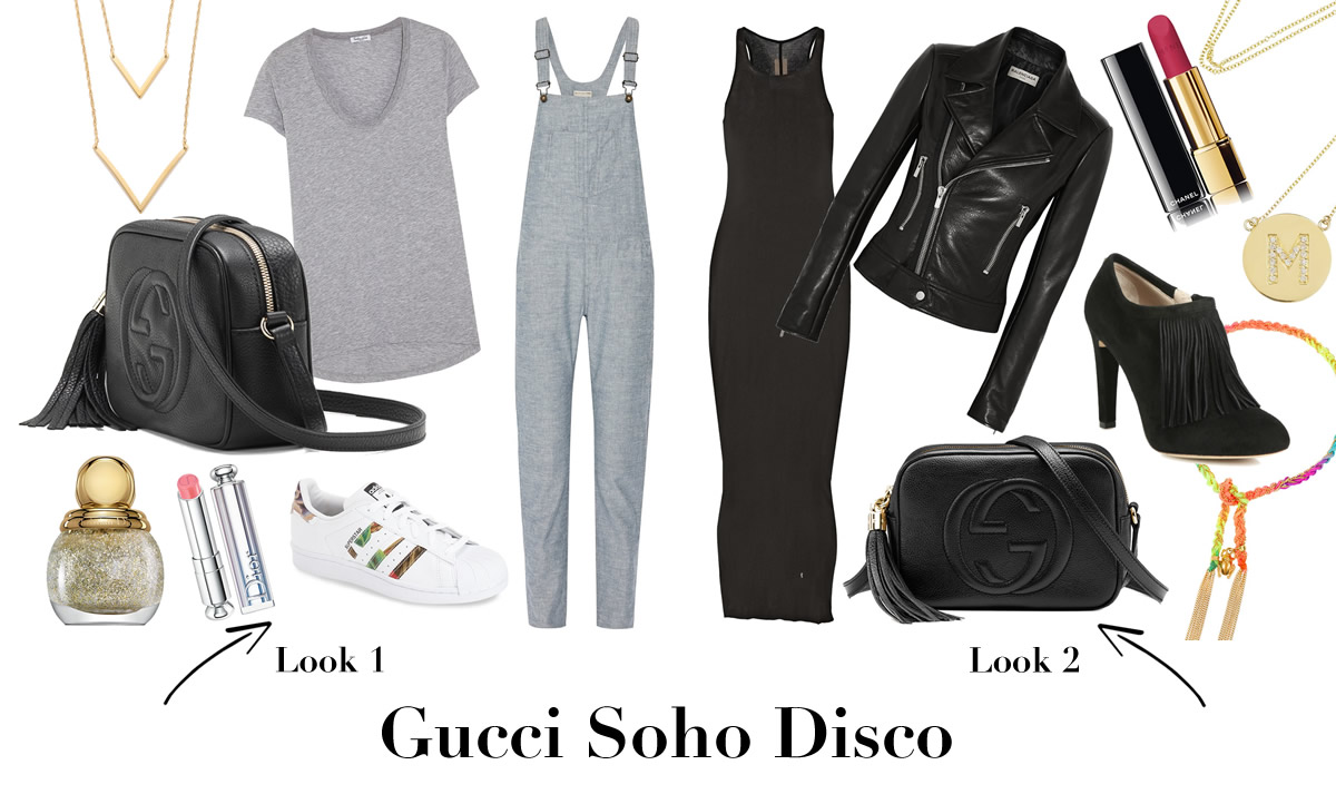 One Bag, Two Ways: Gucci Soho Disco Bag In Black