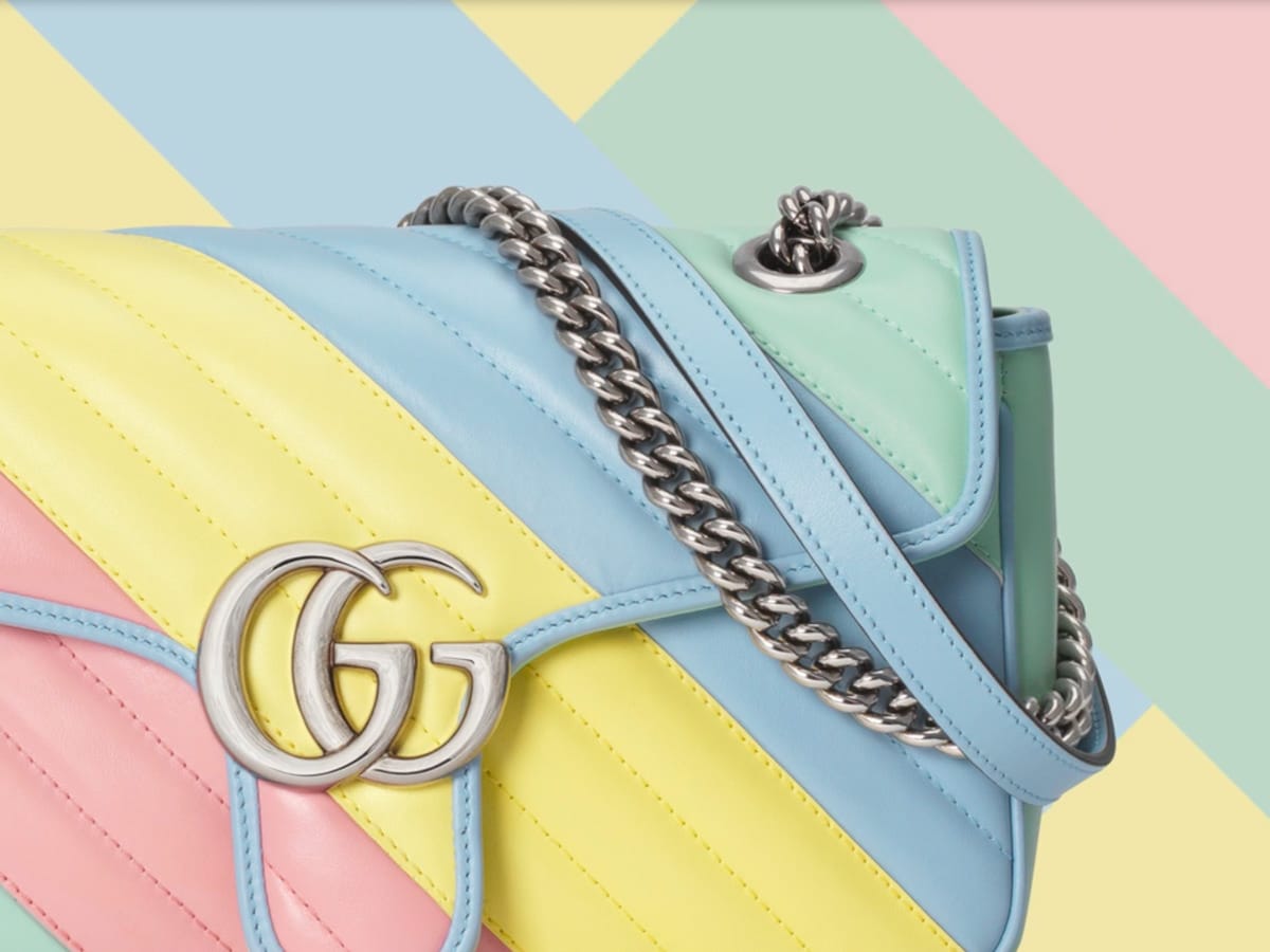 Gucci's GG Marmont Bags Get A Pretty Pastel Makeover