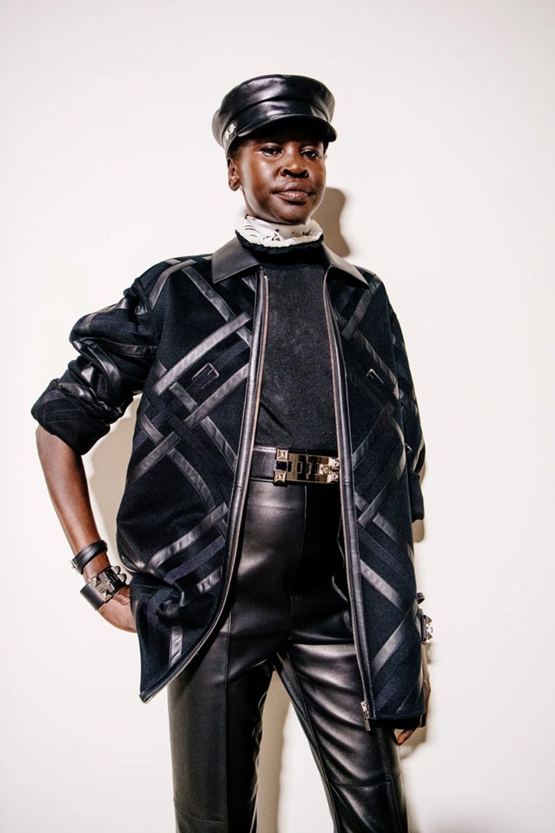 Herm&egrave;s AW24 Look 48. Photo via Vogue.com. 