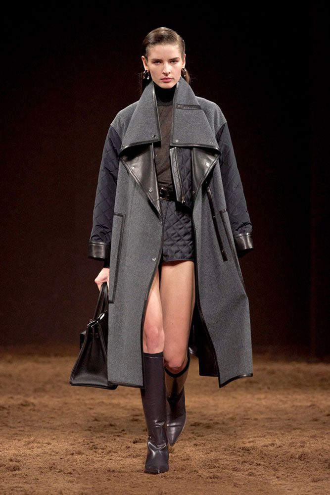 Hermes AW25 Look 2 Vogue Runway