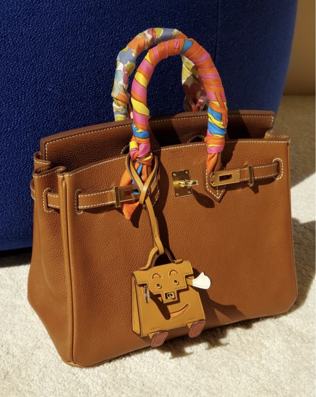 Mini Quelle Idole bag charm. Photo via TPFer @lovelyhongbao
