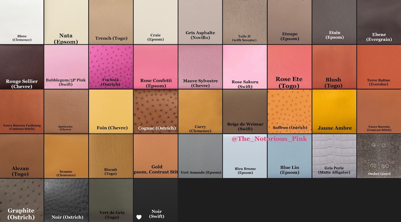 Colors that would work with this Pale Pink/Gold/Black colorway. Photo via @The_Notorious_Pink.