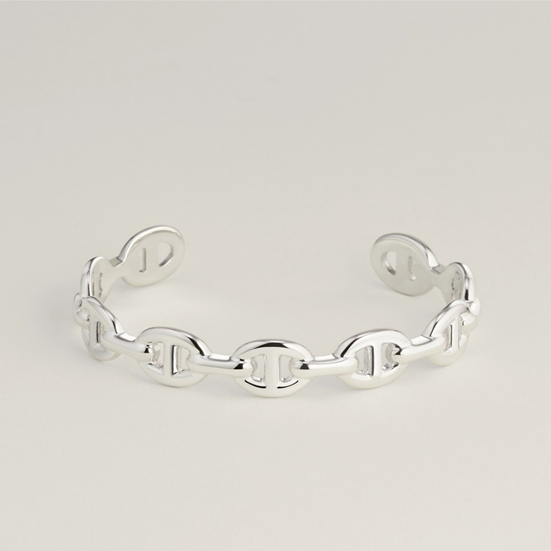 Chaine d'ancre Enchainee bracelet, medium model, interior circumference: 6.5