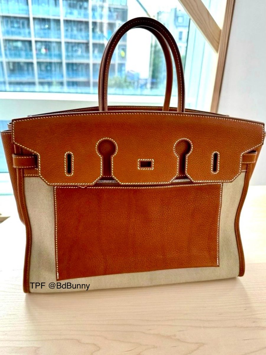 Hermes Spring Summer 2025 Birkin a l‘Envers front
