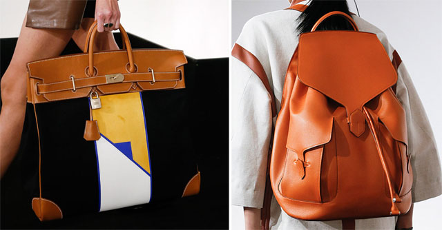 Sacs à main de la Fashion Week : Hermès printemps 2013