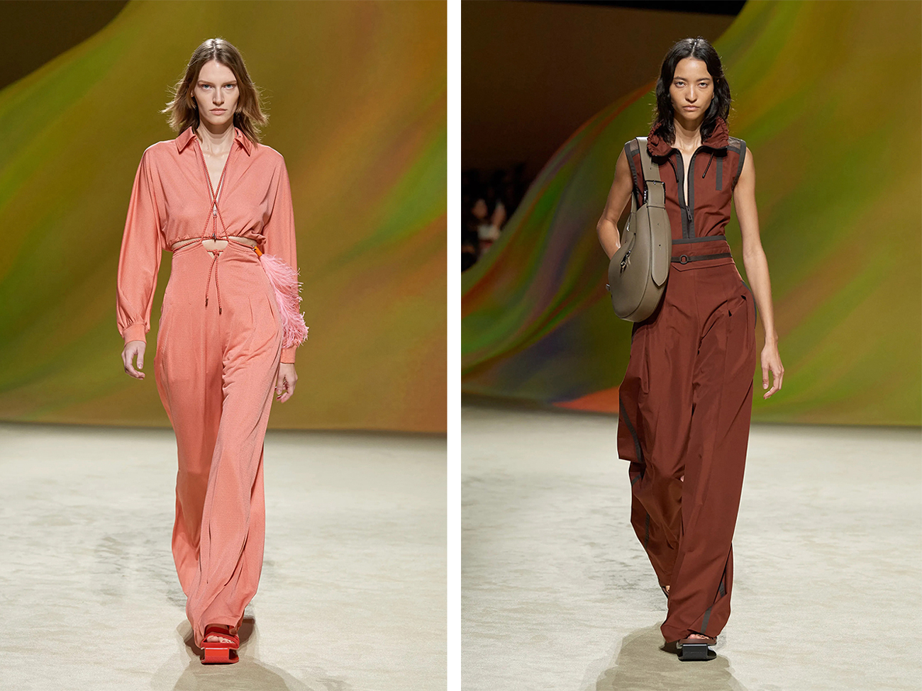 Prêt-à-porter Femme Printemps-Été 2023 Hermès : faire avancer les choses