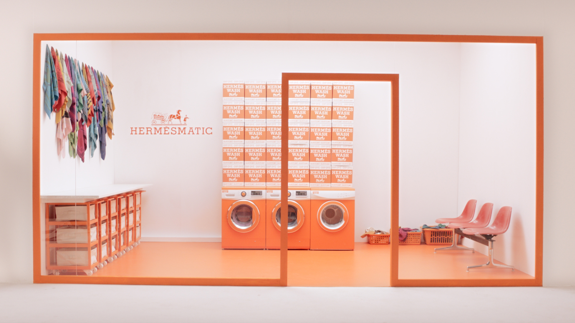 Hermès apporte son pop-up Hermèsmatic à New York