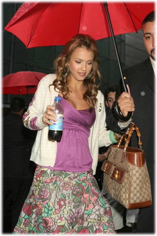 Identify Jessica Alba's Gucci Bag