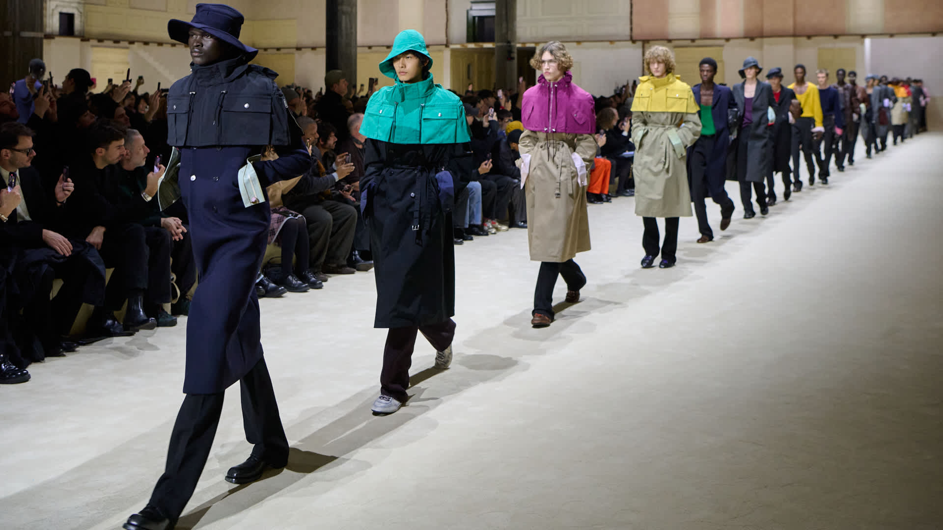 Inside Prada’s Fall/Winter 2026 Menswear Show