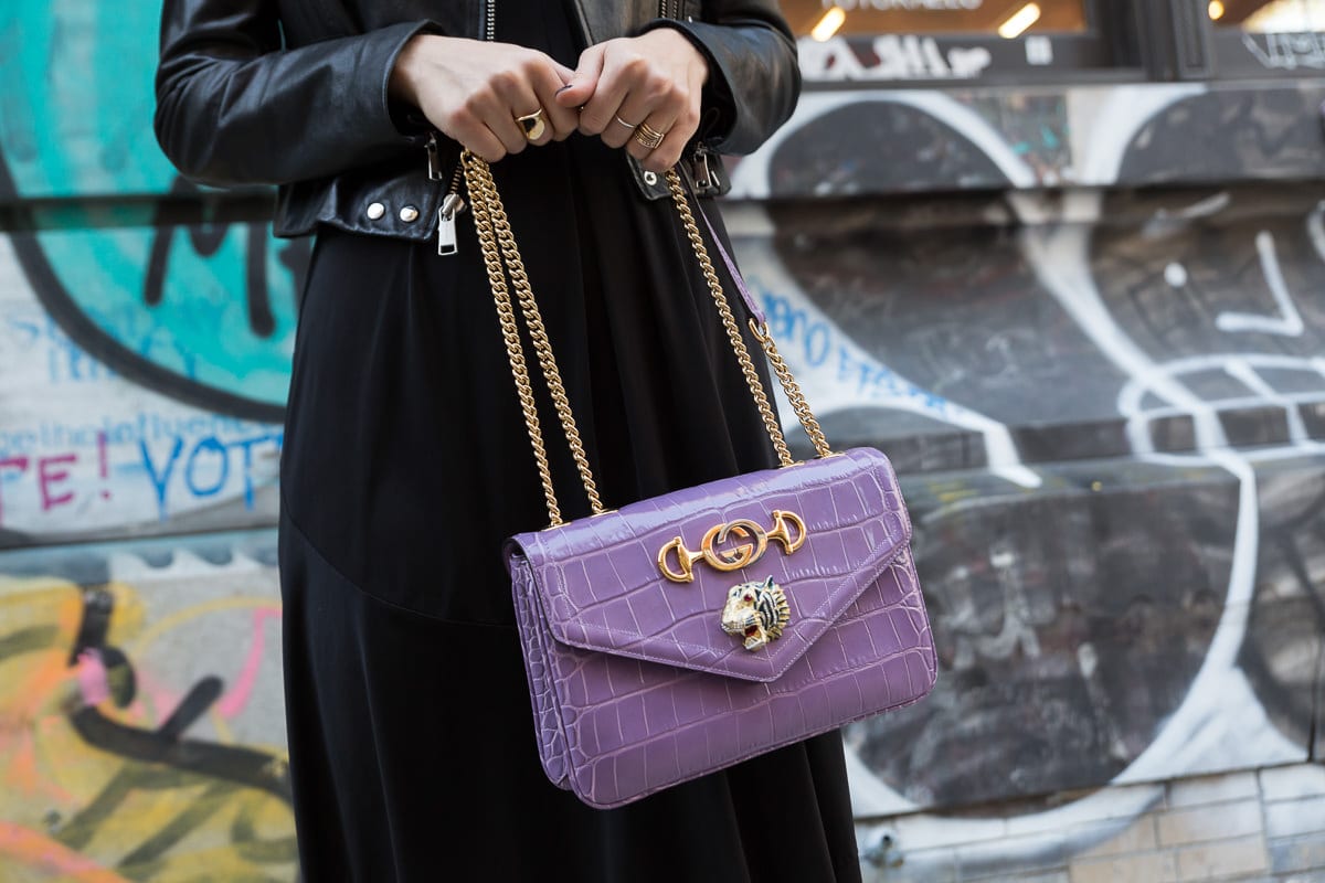 Gucci Rajah Shoulder Bag detail