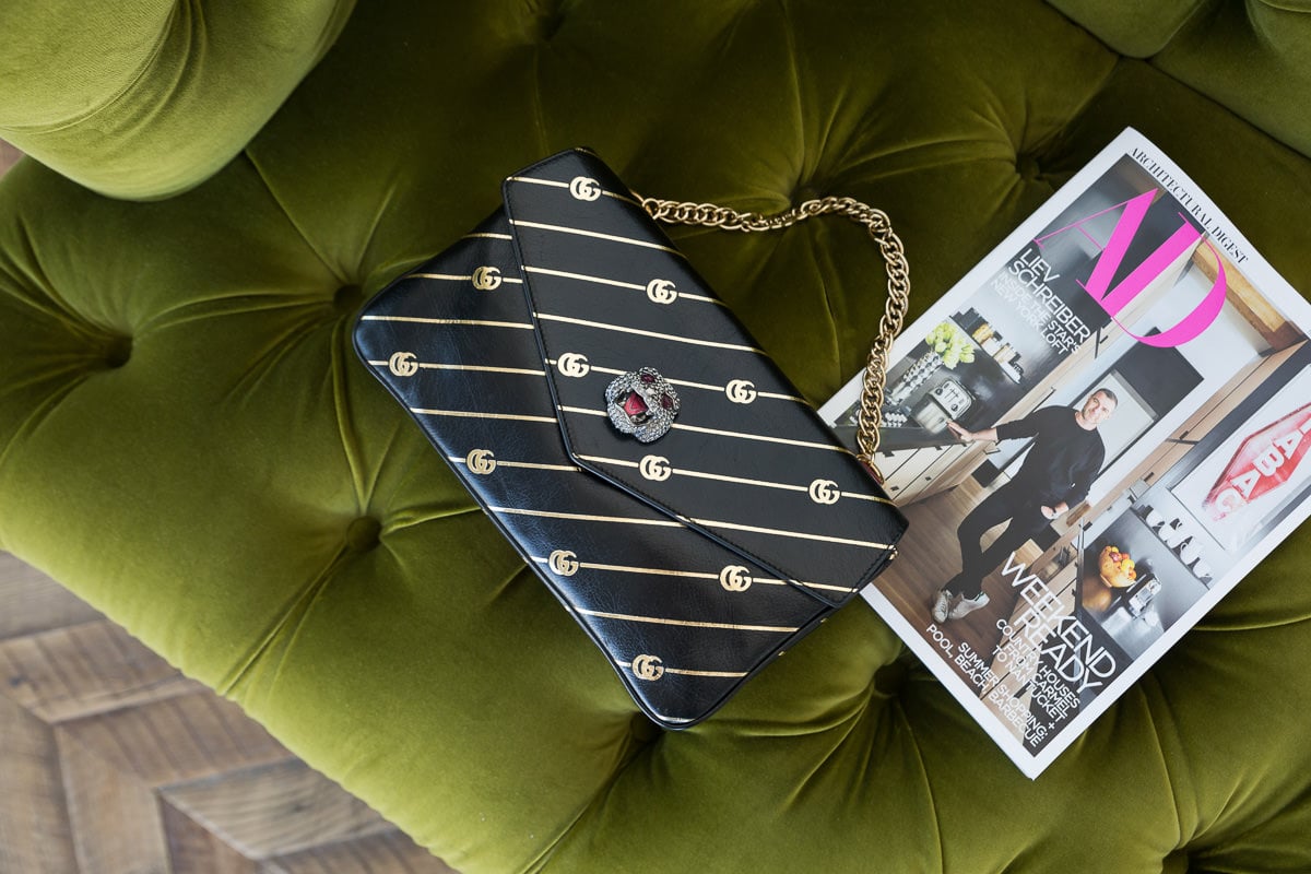 Introducing The Gucci Thiara Medium Double Envelope Shoulder Bag