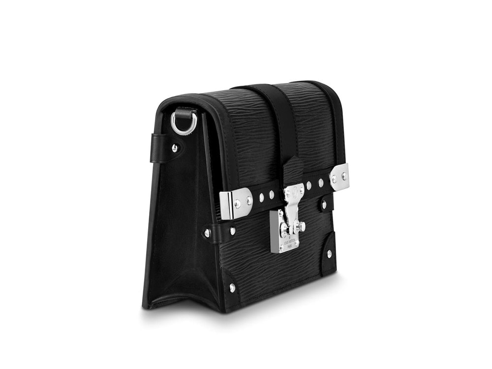 Louis Vuttion Trunk Clutch Black 2