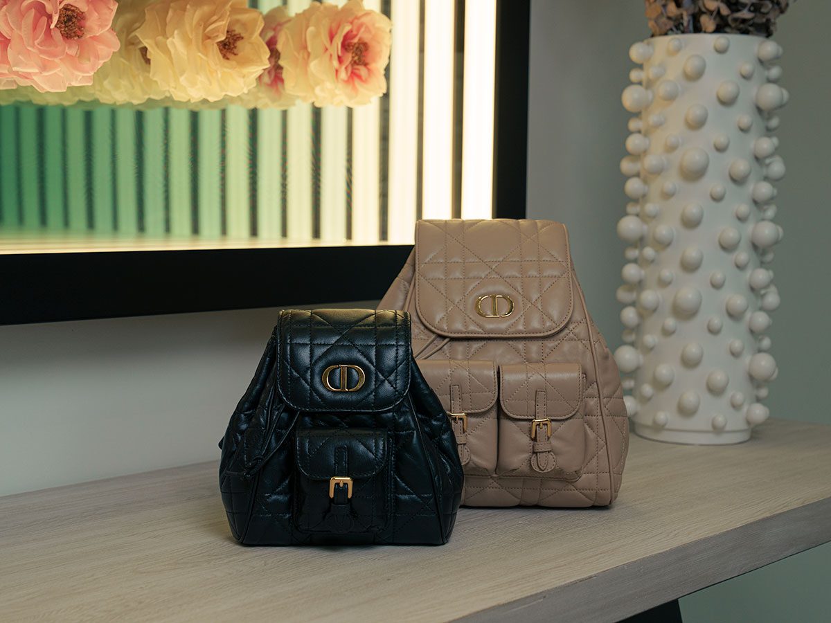 Introducing The Luxe Yet Practical Dior Caro Backpack