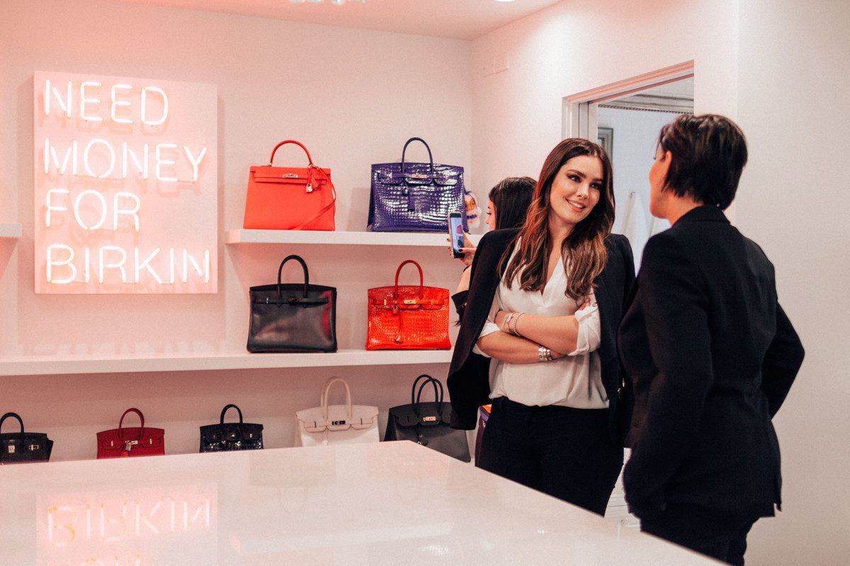 Kris Jenner Hermes Closet