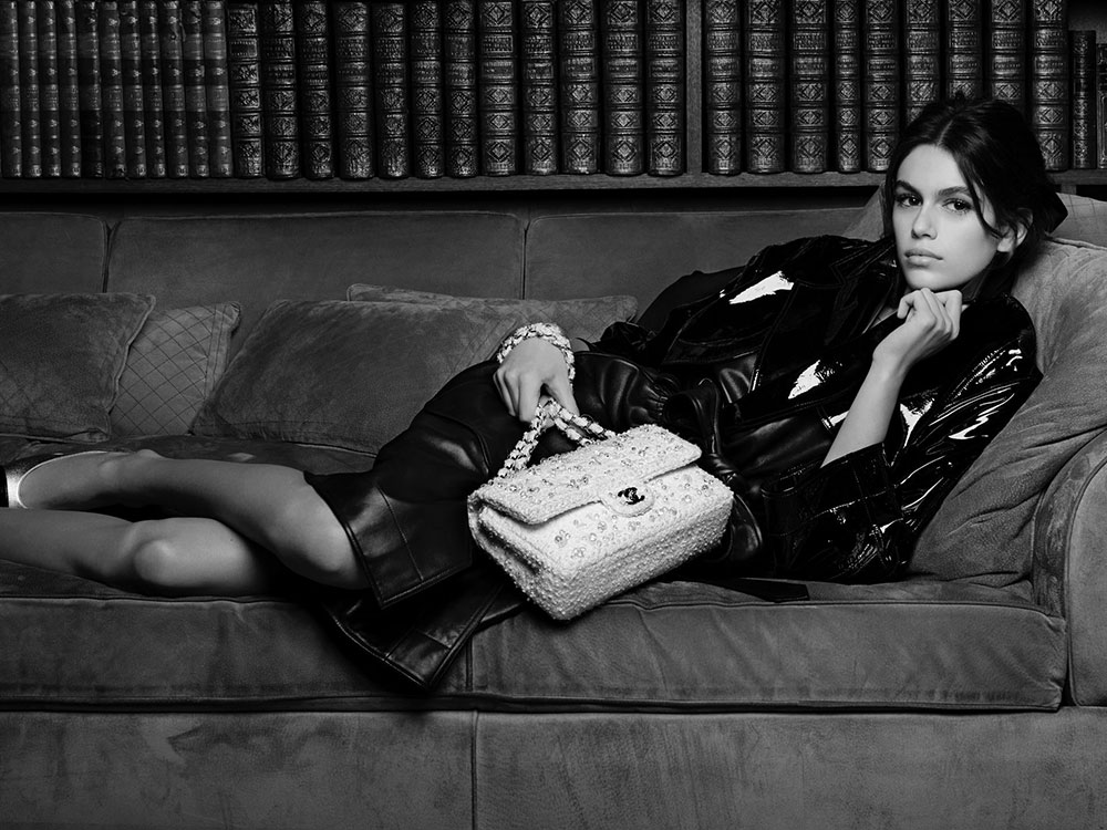Chanel Releases New Handbag Ad Campaign Fronted By Kaia Gerber