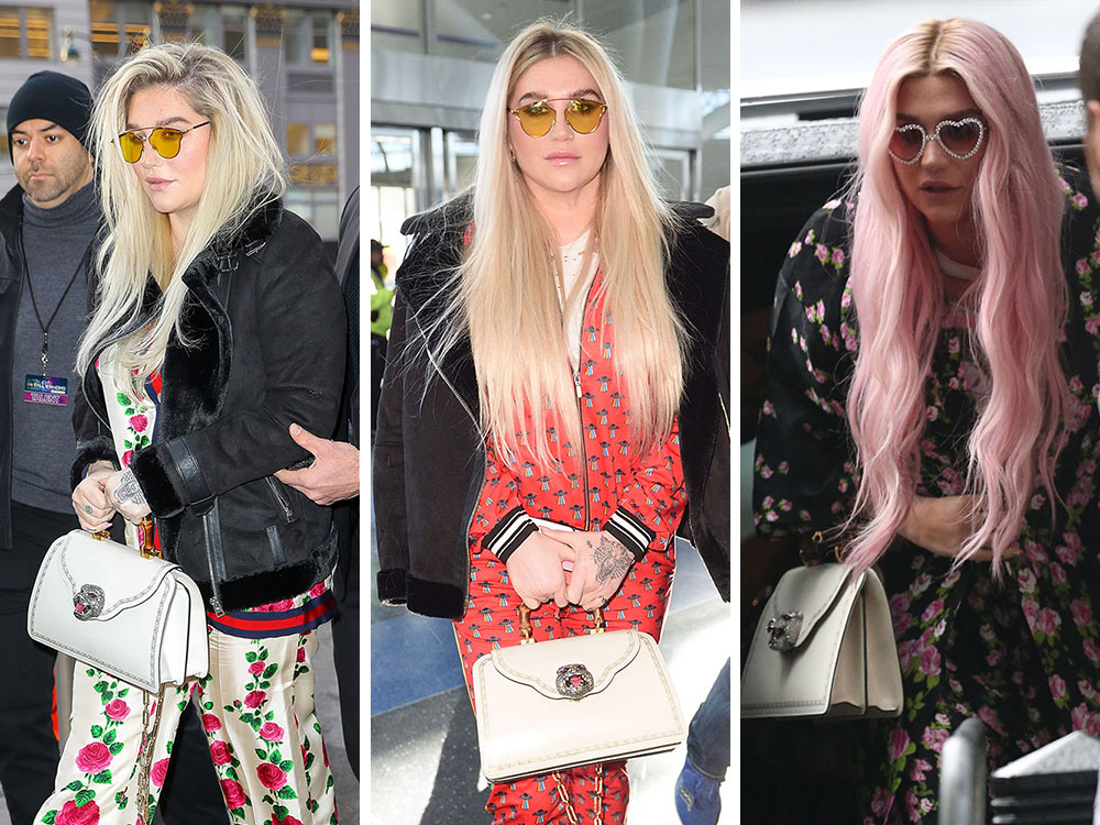 Just Can't Get Enough: Kesha And Her Gucci Frame Bag