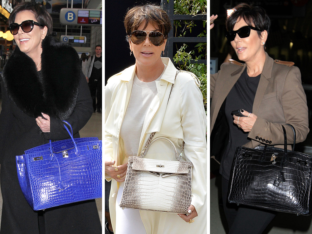 We Did The Math: Here's What Kris Jenner's Hermès Collection Is Worth