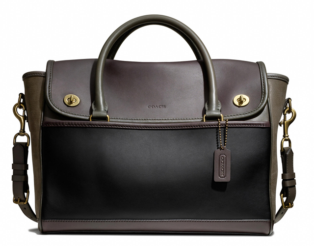 Man Bag Monday: Coach Legacy Utility Flap Commuter Bag