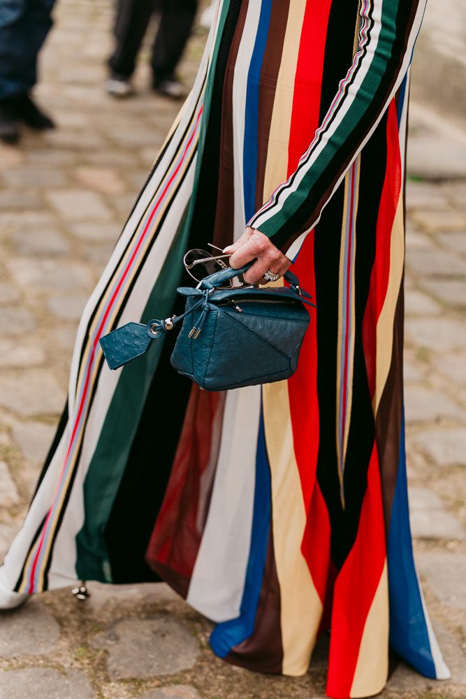 LOEWE FALL 2026 STREET STYLE BAGS 12