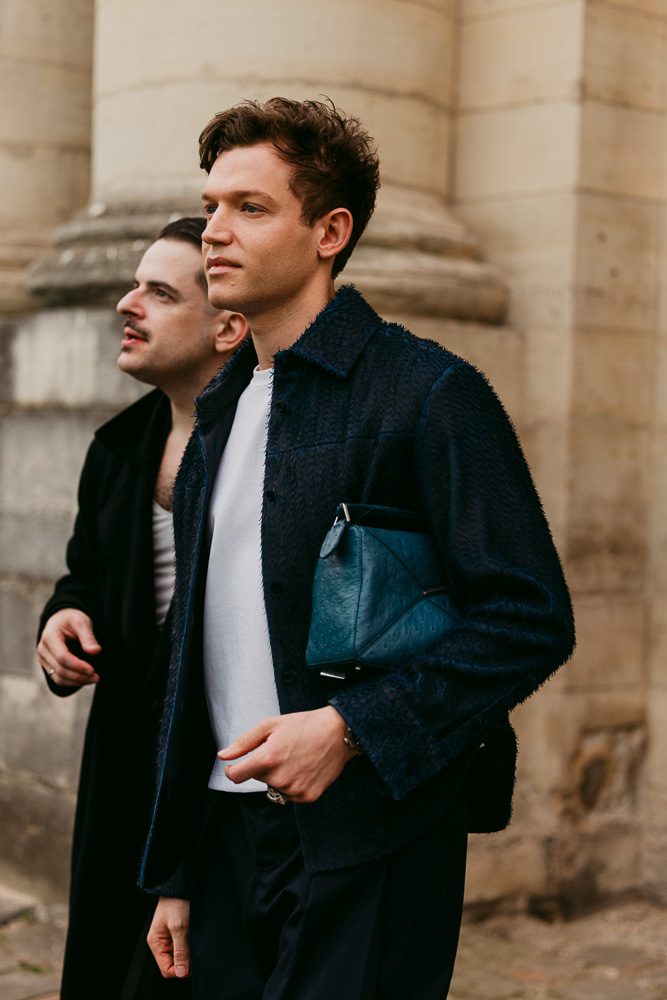 LOEWE FALL 2026 STREET STYLE BAGS 13