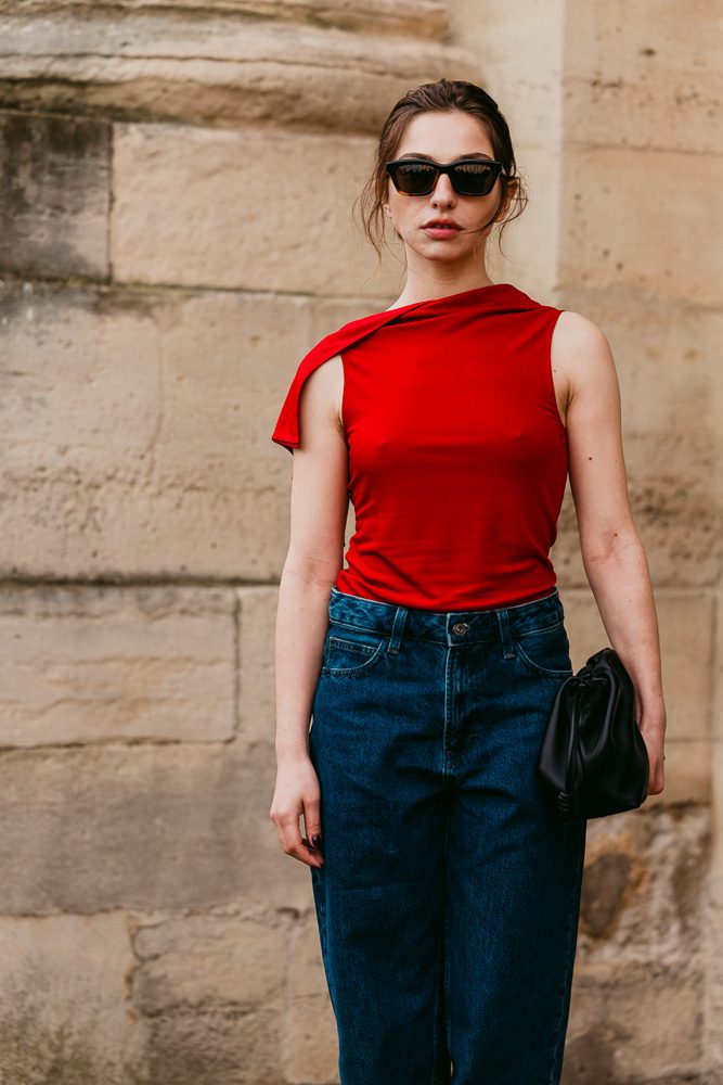 LOEWE FALL 2026 STREET STYLE BAGS 17