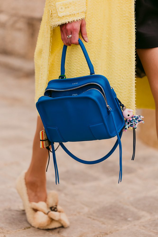 LOEWE FALL 2026 STREET STYLE BAGS 38