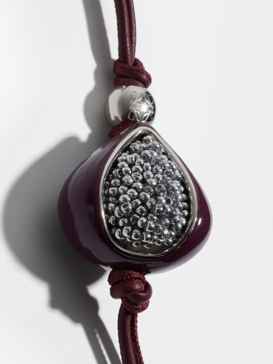 Loewe Beaded Fig Charm