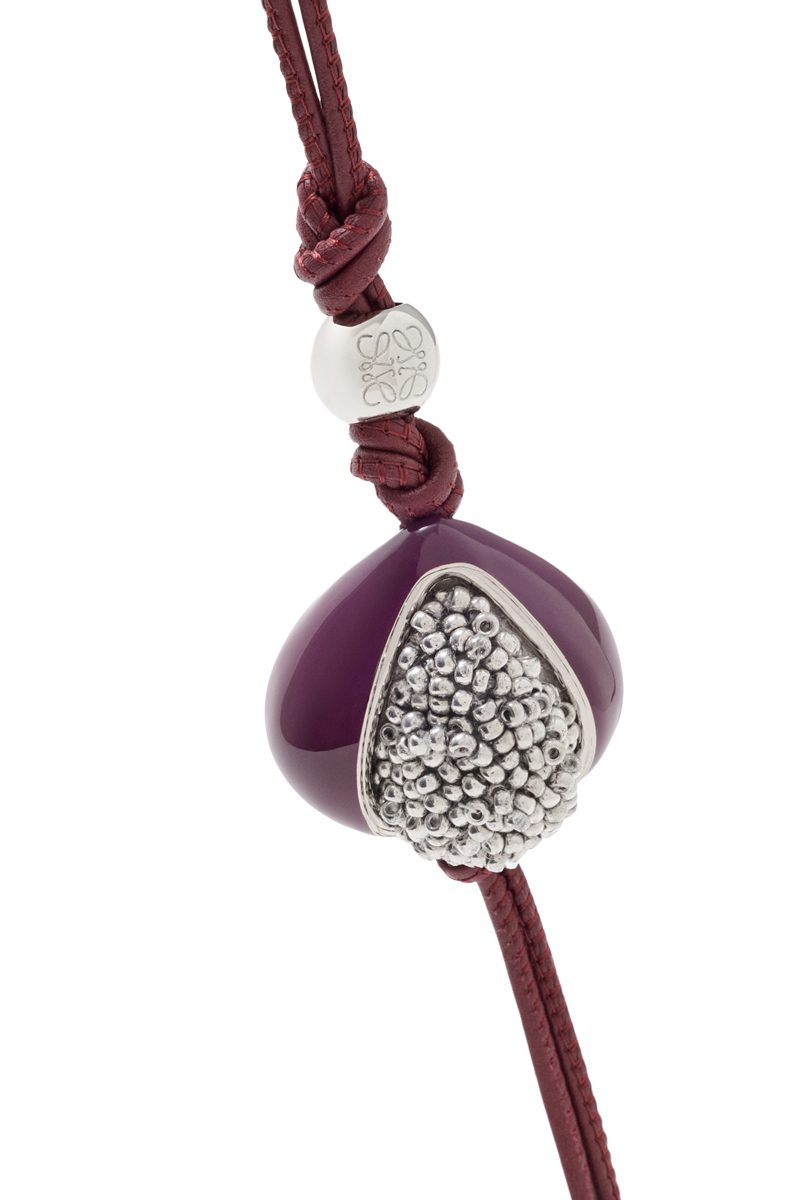 Loewe Beaded fig charm