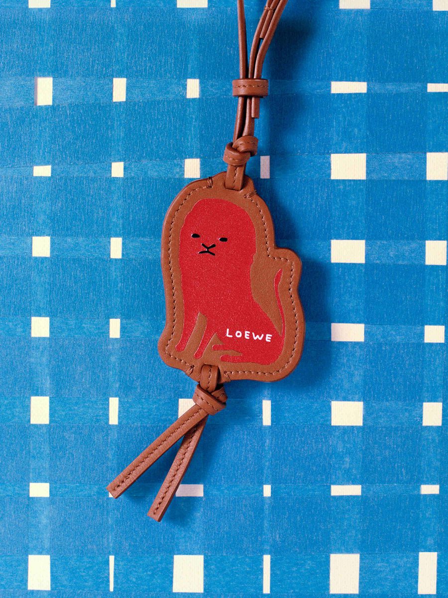 Loewe Lion Tag Charm
