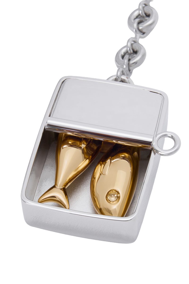 Loewe Sardine box charm