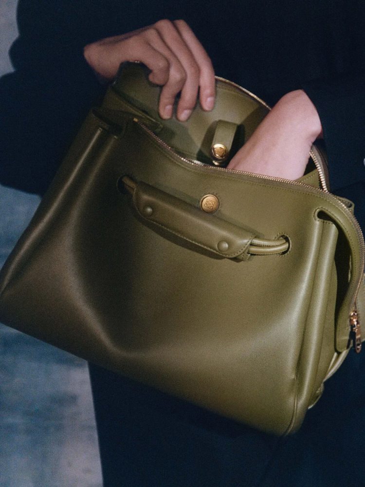 Loewe Madrid Bag Olive Green Medium