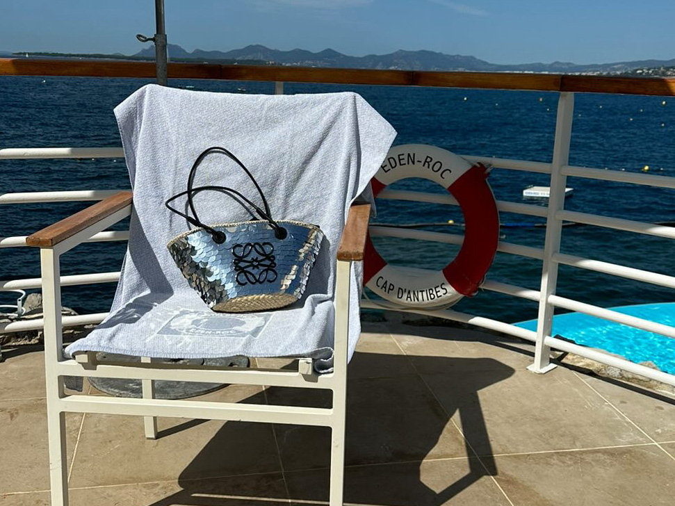 Currently Coveting The Loewe Sequin Basket Bag