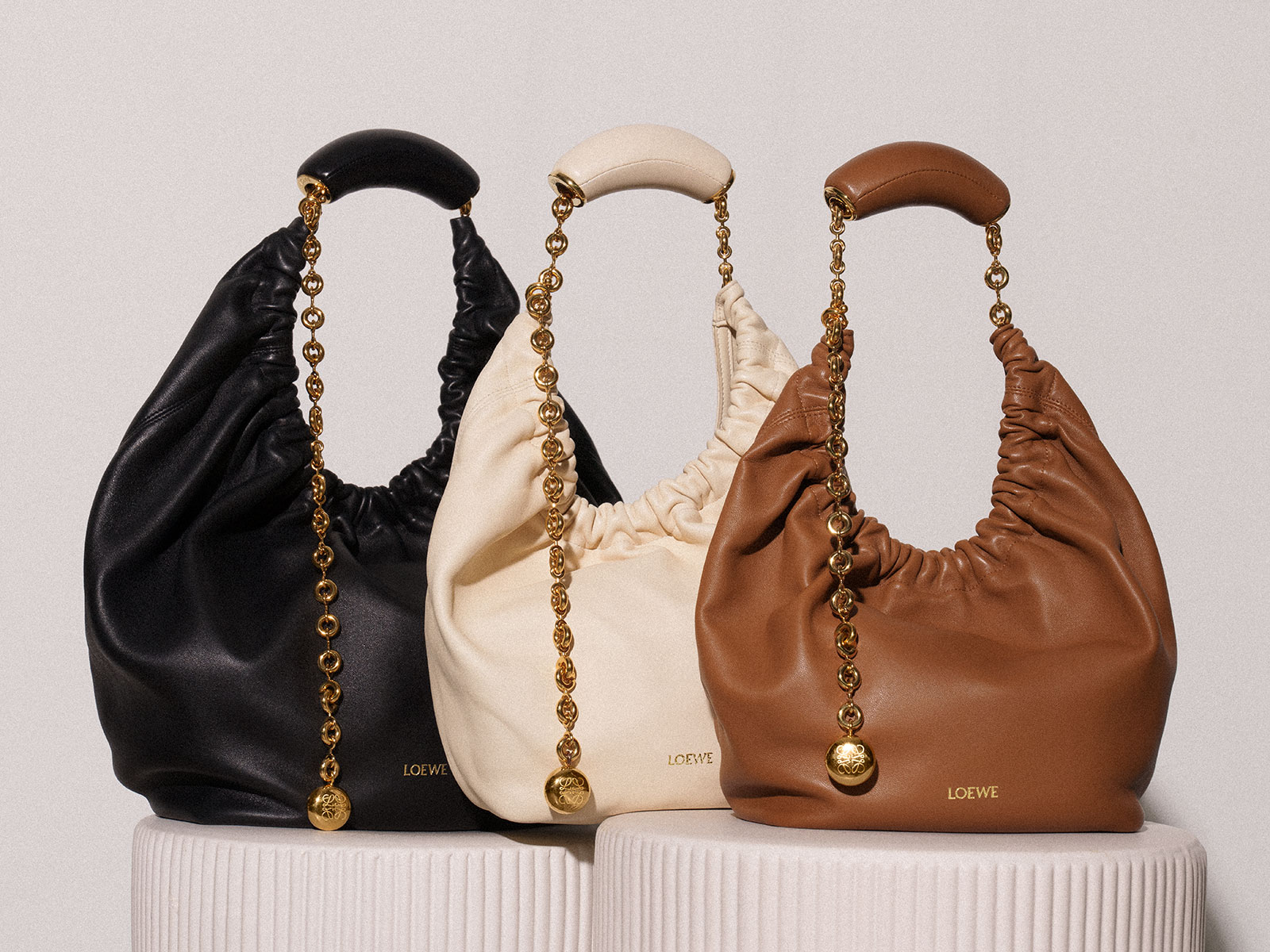 The Alluring Loewe Squeeze Bag Is Here