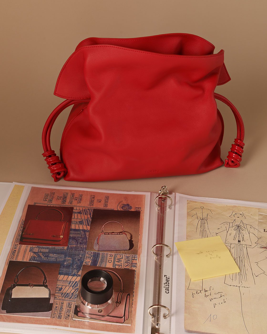 Loewe 180 Anniversary Flamenco Red